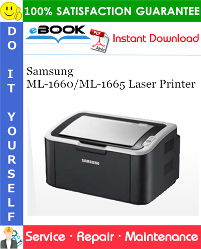 Thumbnail ☆☆ Best ☆☆ Samsung ML-1660/ML-1665 Laser Printer Service Repair Manual + Parts Catalog