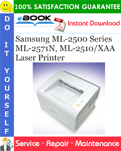 Thumbnail ☆☆ Best ☆☆ Samsung ML-2500 Series ML-2571N, ML-2510/XAA Laser Printer Service Repair Manual Thumbnail ☆☆ Best ☆☆ Samsung ML-2500 Series ML-2571N, ML-2510/XAA Laser Printer Service Repair Manual
