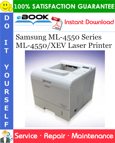 Thumbnail ☆☆ Best ☆☆ Samsung ML-4550 Series ML-4550/XEV Laser Printer Service Repair Manual
