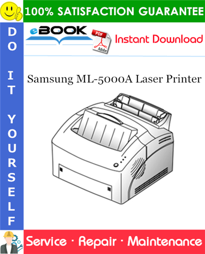 Thumbnail ☆☆ Best ☆☆ Samsung ML-5000A Laser Printer Service Repair Manual