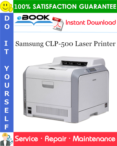 Thumbnail ☆☆ Best ☆☆ Samsung CLP-500 Laser Printer Service Repair Manual