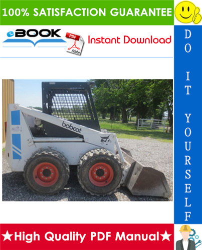 Thumbnail ☆☆ Best ☆☆ Bobcat 825 Skid Steer Loader Operation & Maintenance Manual