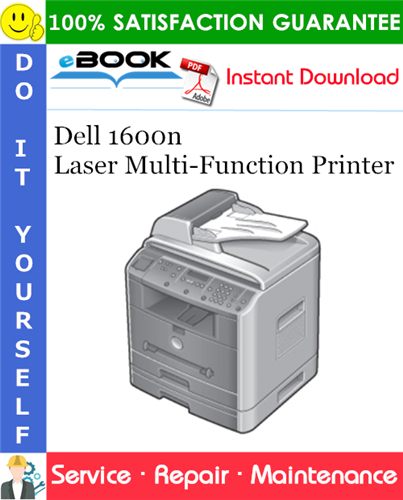 Thumbnail ☆☆ Best ☆☆ Dell 1600n Laser Multi-Function Printer Service Repair Manual