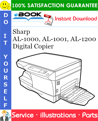 Thumbnail ☆☆ Best ☆☆ Sharp AL-1000, AL-1001, AL-1200 Digital Copier Parts Manual Thumbnail ☆☆ Best ☆☆ Sharp AL-1000, AL-1001, AL-1200 Digital Copier Parts Manual