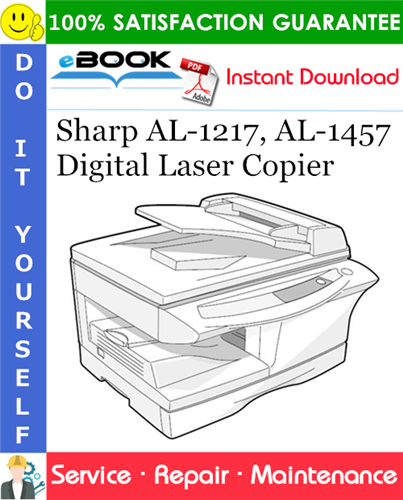 Thumbnail ☆☆ Best ☆☆ Sharp AL-1217, AL-1457 Digital Laser Copier Service Repair Manual Thumbnail ☆☆ Best ☆☆ Sharp AL-1217, AL-1457 Digital Laser Copier Service Repair Manual