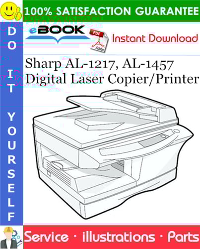Thumbnail ☆☆ Best ☆☆ Sharp AL-1217, AL-1457 Digital Laser Copier/Printer Parts Manual Thumbnail ☆☆ Best ☆☆ Sharp AL-1217, AL-1457 Digital Laser Copier/Printer Parts Manual