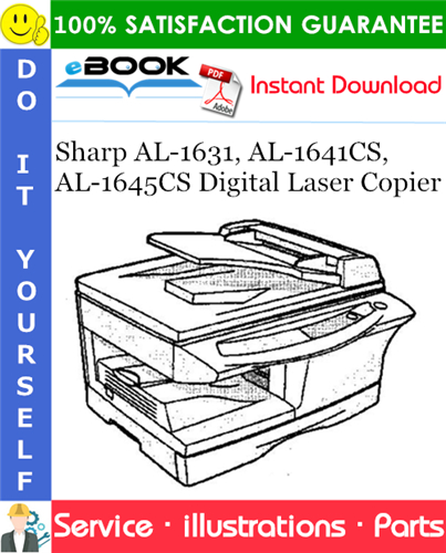 Thumbnail ☆☆ Best ☆☆ Sharp AL-1631, AL-1641CS, AL-1645CS Digital Laser Copier Parts Manual Thumbnail ☆☆ Best ☆☆ Sharp AL-1631, AL-1641CS, AL-1645CS Digital Laser Copier Parts Manual