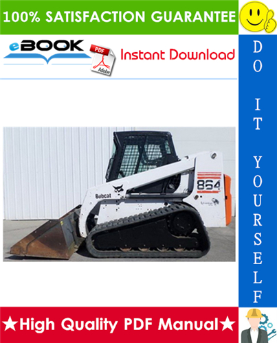 Thumbnail ☆☆ Best ☆☆ Bobcat 864, 864 High Flow Skid Steer Loader Operation & Maintenance Manual