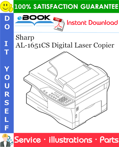 Thumbnail ☆☆ Best ☆☆ Sharp AL-1651CS Digital Laser Copier Parts Manual Thumbnail ☆☆ Best ☆☆ Sharp AL-1651CS Digital Laser Copier Parts Manual