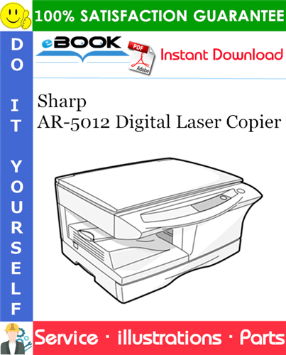 Thumbnail ☆☆ Best ☆☆ Sharp AR-5012 Digital Laser Copier Parts Manual