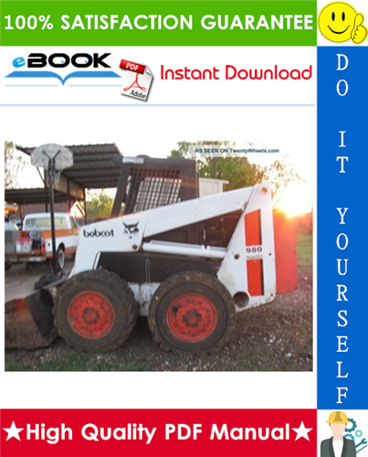 Thumbnail ☆☆ Best ☆☆ Bobcat 970 Skid Steer Loader Operation & Maintenance Manual