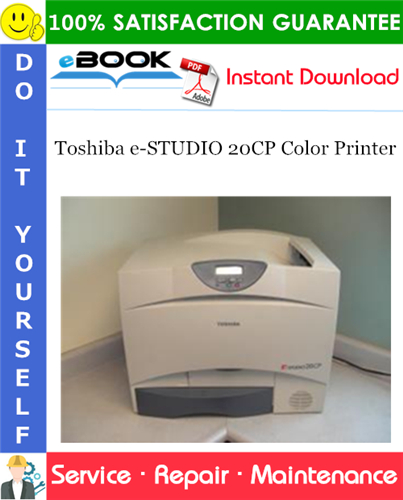 Thumbnail ☆☆ Best ☆☆ Toshiba e-STUDIO 20CP Color Printer Service Repair Manual Thumbnail ☆☆ Best ☆☆ Toshiba e-STUDIO 20CP Color Printer Service Repair Manual