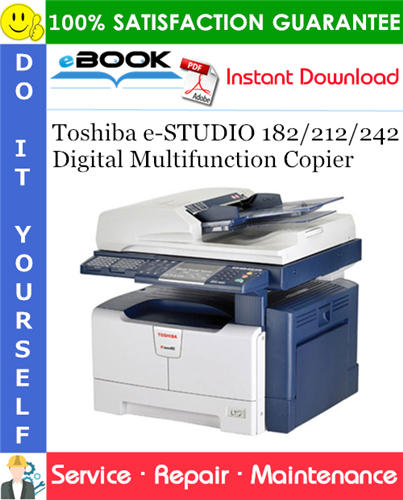 Thumbnail ☆☆ Best ☆☆ Toshiba e-STUDIO 182/212/242 Digital Multifunction Copier Service Repair Manual Thumbnail ☆☆ Best ☆☆ Toshiba e-STUDIO 182/212/242 Digital Multifunction Copier Service Repair Manual
