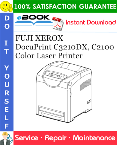 Thumbnail ☆☆ Best ☆☆ FUJI XEROX DocuPrint C3210DX, C2100 Color Laser Printer Service Repair Manual