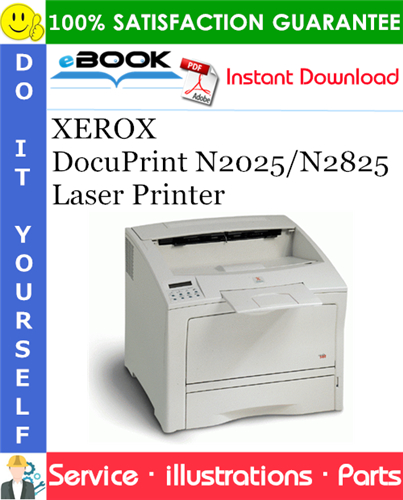 Thumbnail ☆☆ Best ☆☆ XEROX DocuPrint N2025/N2825 Laser Printer Parts Manual