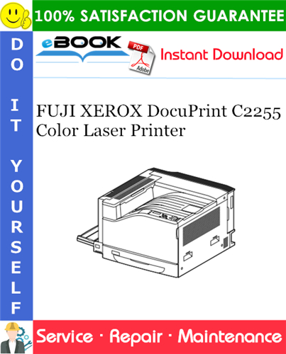 Thumbnail ☆☆ Best ☆☆ FUJI XEROX DocuPrint C2255 Color Laser Printer Service Repair Manual
