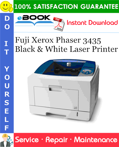 Thumbnail ☆☆ Best ☆☆ Fuji Xerox Phaser 3435 Black & White Laser Printer Service Repair Manual