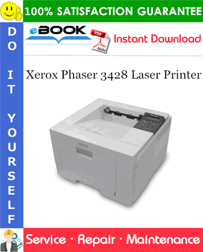 Thumbnail ☆☆ Best ☆☆ Xerox Phaser 3428 Laser Printer Service Repair Manual