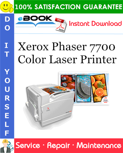 Thumbnail ☆☆ Best ☆☆ Xerox Phaser 7700 Color Laser Printer Service Repair Manual Thumbnail ☆☆ Best ☆☆ Xerox Phaser 7700 Color Laser Printer Service Repair Manual