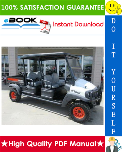 Thumbnail ☆☆ Best ☆☆ Bobcat 2200 Utility Vehicle Operation & Maintenance Manual