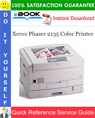 Thumbnail ☆☆ Best ☆☆ Xerox Phaser 2135 Color Printer Service Quick Reference Guide Thumbnail ☆☆ Best ☆☆ Xerox Phaser 2135 Color Printer Service Quick Reference Guide