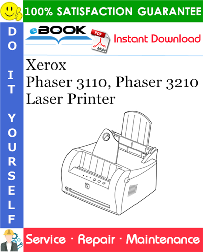 Thumbnail ☆☆ Best ☆☆ Xerox Phaser 3110, Phaser 3210 Laser Printer Service Repair Manual