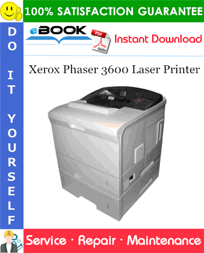 Thumbnail ☆☆ Best ☆☆ Xerox Phaser 3600 Laser Printer Service Repair Manual