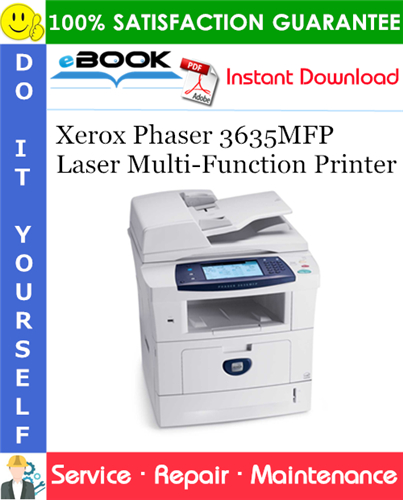 Thumbnail ☆☆ Best ☆☆ Xerox Phaser 3635MFP Laser Multi-Function Printer Service Repair Manual
