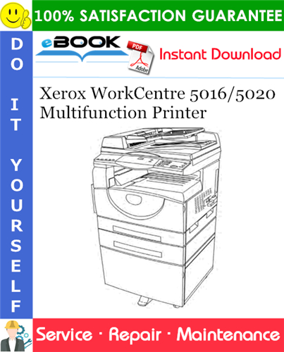 Thumbnail ☆☆ Best ☆☆ Xerox WorkCentre 5016/5020 Multifunction Printer Service Repair Manual