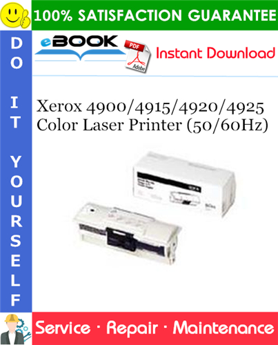Thumbnail ☆☆ Best ☆☆ Xerox 4900/4915/4920/4925 Color Laser Printer (50/60Hz) Service Repair Manual Thumbnail ☆☆ Best ☆☆ Xerox 4900/4915/4920/4925 Color Laser Printer (50/60Hz) Service Repair Manual
