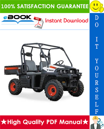 Thumbnail ☆☆ Best ☆☆ Bobcat 3200 Utility Vehicle Operation & Maintenance Manual