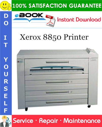 Thumbnail ☆☆ Best ☆☆ Xerox 8850 Printer Service Repair Manual