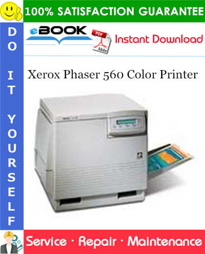 Thumbnail ☆☆ Best ☆☆ Xerox Phaser 560 Color Printer Service Repair Manual