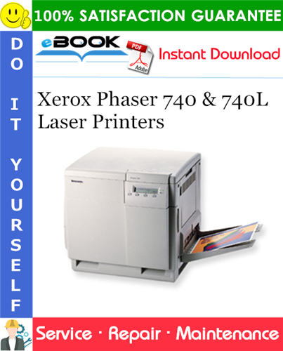 Thumbnail ☆☆ Best ☆☆ Xerox Phaser 740 & 740L Laser Printers Service Repair Manual