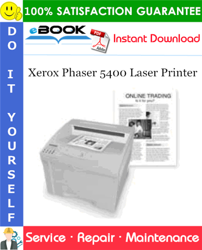 Thumbnail ☆☆ Best ☆☆ Xerox Phaser 5400 Laser Printer Service Repair Manual