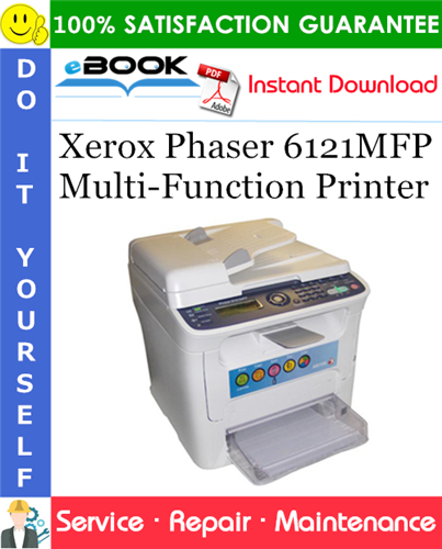 Thumbnail ☆☆ Best ☆☆ Xerox Phaser 6121MFP Multi-Function Printer Service Repair Manual