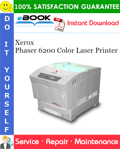Thumbnail ☆☆ Best ☆☆ Xerox Phaser 6200 Color Laser Printer Service Repair Manual
