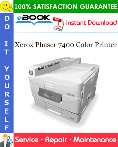 Thumbnail ☆☆ Best ☆☆ Xerox Phaser 7400 Color Printer Service Repair Manual