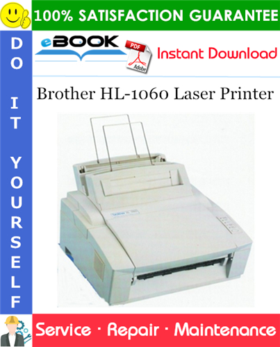 Thumbnail ☆☆ Best ☆☆ Brother HL-1060 Laser Printer Service Repair Manual
