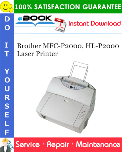 Thumbnail ☆☆ Best ☆☆ Brother MFC-P2000, HL-P2000 Laser Printer Service Repair Manual Thumbnail ☆☆ Best ☆☆ Brother MFC-P2000, HL-P2000 Laser Printer Service Repair Manual