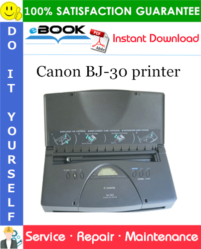 Thumbnail ☆☆ Best ☆☆ Canon BJ-30 printer Service Repair Manual