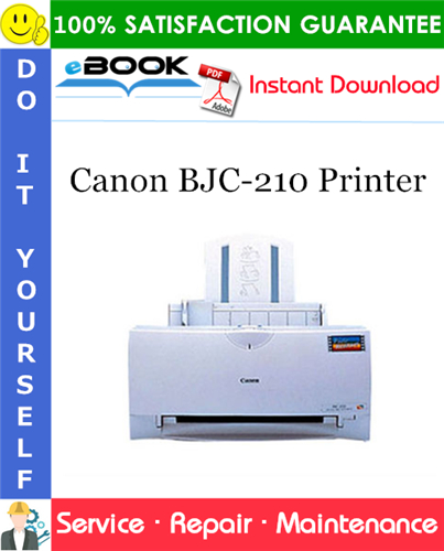 Thumbnail ☆☆ Best ☆☆ Canon BJC-210 Printer Service Repair Manual