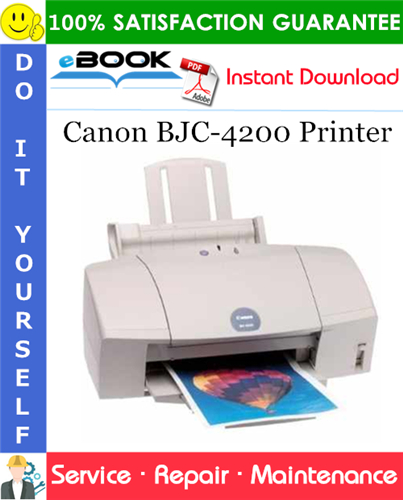 Thumbnail ☆☆ Best ☆☆ Canon BJC-4200 Printer Service Repair Manual