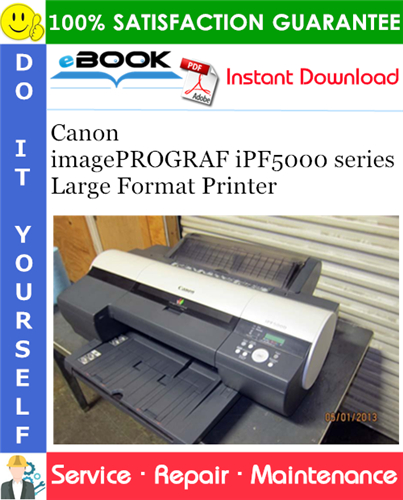 Thumbnail ☆☆ Best ☆☆ Canon imagePROGRAF iPF5000 series Large Format Printer Service Repair Manual Thumbnail ☆☆ Best ☆☆ Canon imagePROGRAF iPF5000 series Large Format Printer Service Repair Manual