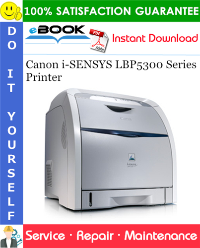 Thumbnail ☆☆ Best ☆☆ Canon i-SENSYS LBP5300 Series Printer Service Repair Manual