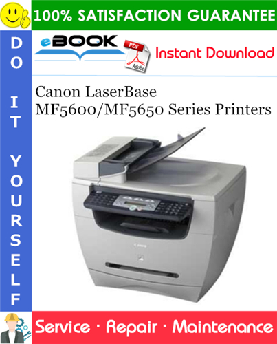 Thumbnail ☆☆ Best ☆☆ Canon LaserBase MF5600/MF5650 Series Printers Service Repair Manual Thumbnail ☆☆ Best ☆☆ Canon LaserBase MF5600/MF5650 Series Printers Service Repair Manual