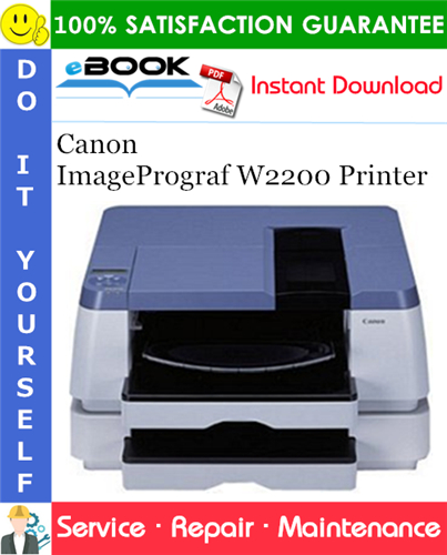 Thumbnail ☆☆ Best ☆☆ Canon ImagePrograf W2200 Printer Service Repair Manual Thumbnail ☆☆ Best ☆☆ Canon ImagePrograf W2200 Printer Service Repair Manual