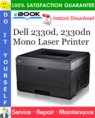 Thumbnail ☆☆ Best ☆☆ Dell 2330d, 2330dn Mono Laser Printer Service Repair Manual