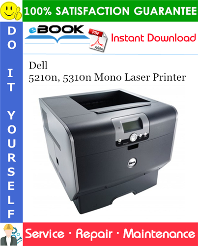 Thumbnail ☆☆ Best ☆☆ Dell 5210n, 5310n Mono Laser Printer Service Repair Manual
