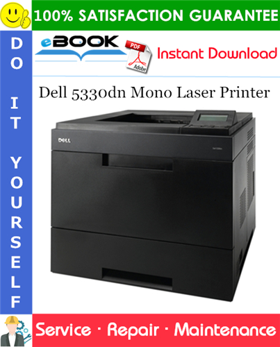Thumbnail ☆☆ Best ☆☆ Dell 5330dn Mono Laser Printer Service Repair Manual